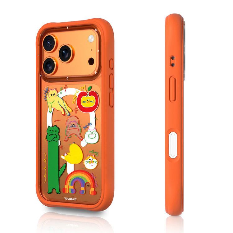 قاب یانگ کیت Youngkit Liquid Purr Cat For Iphone (GN248)