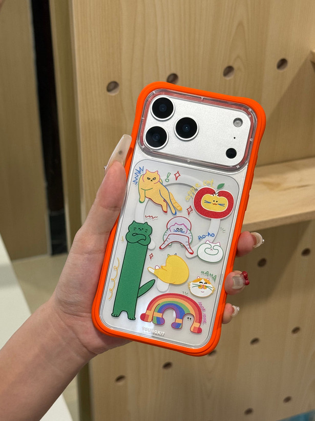 قاب یانگ کیت Youngkit Liquid Purr Cat For Iphone (GN248)