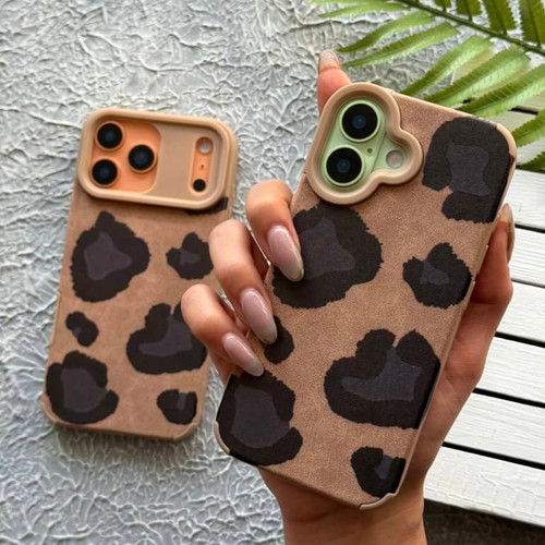 قاب مخملی پلنگی Leopard آیفون (GN250)