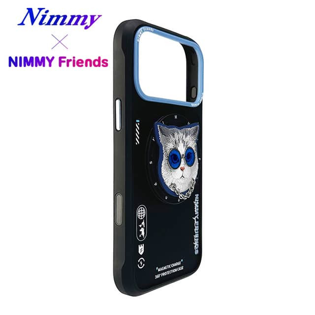 قاب نیمی با پاپ سوکت Nimmy Magnetic Glasses Case Series سری 17 (GN254)
