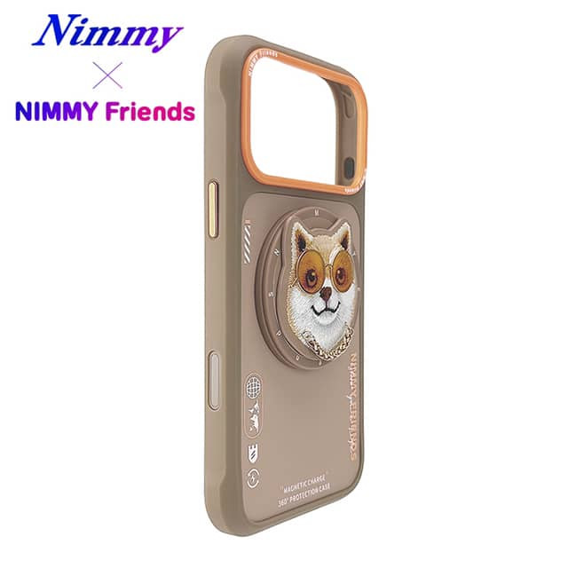 قاب نیمی با پاپ سوکت Nimmy Magnetic Glasses Case Series سری 17 (GN254)