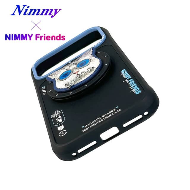 قاب نیمی با پاپ سوکت Nimmy Magnetic Glasses Case Series سری 17 (GN254)