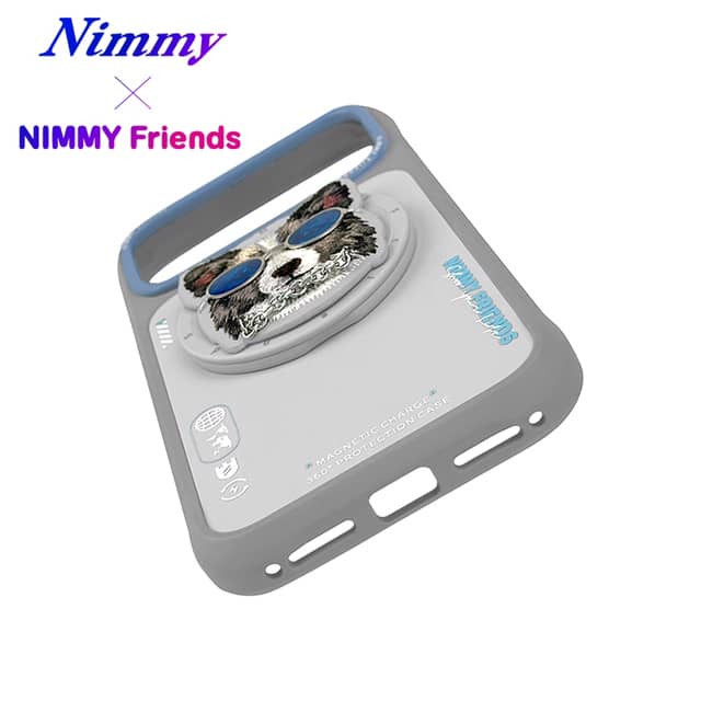 قاب نیمی با پاپ سوکت Nimmy Magnetic Glasses Case Series سری 17 (GN254)