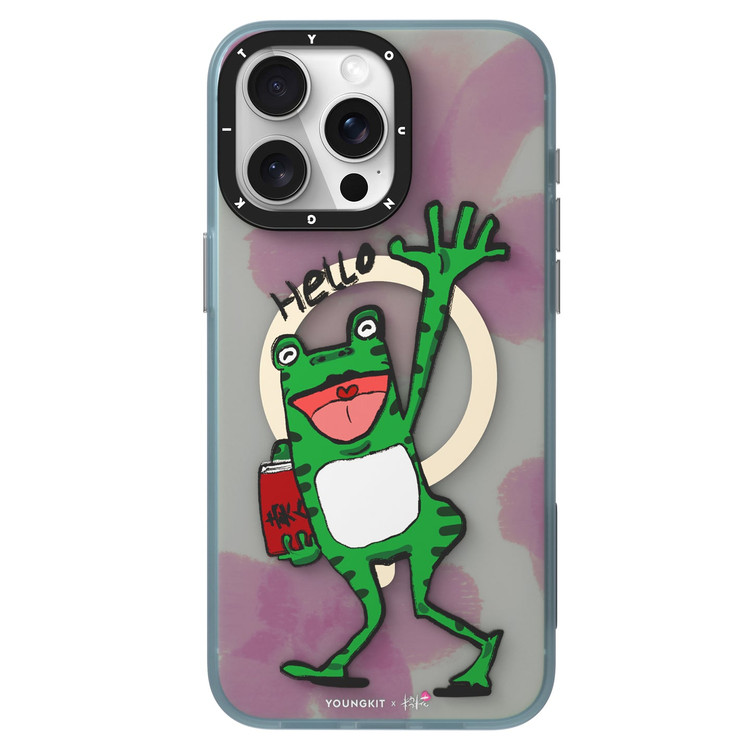 قاب یانگ کیت Youngkit Frog Series Magsafe Iphone (GN256)