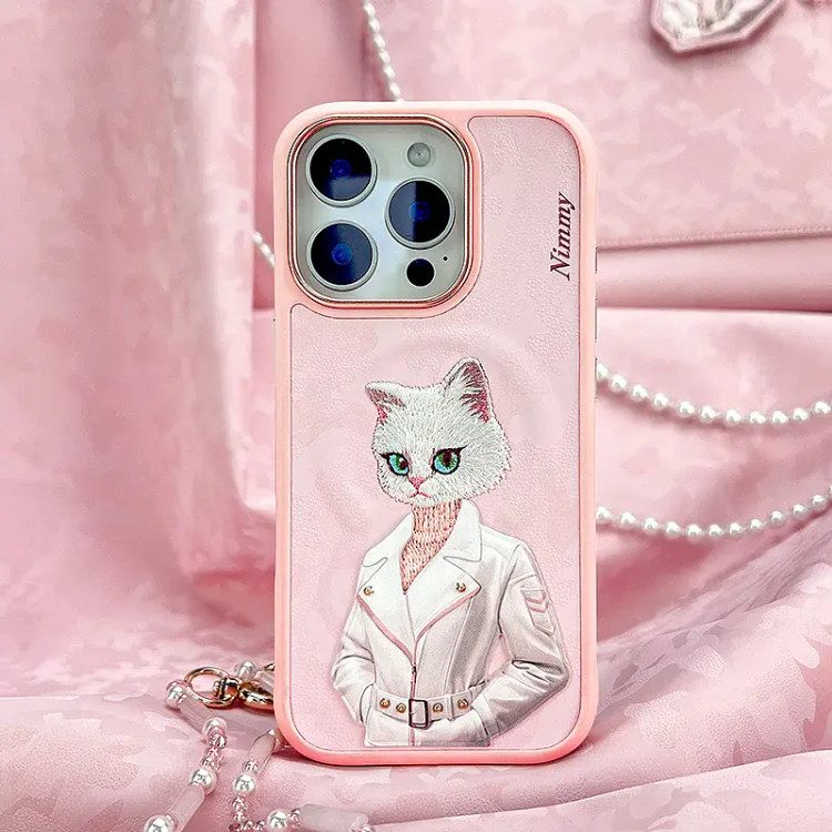 قاب نیمی Nimmy Embroidery Magnetic Case Iphone (GN260)