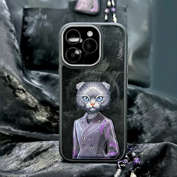 قاب نیمی Nimmy Embroidery Magnetic Case Iphone (GN260)