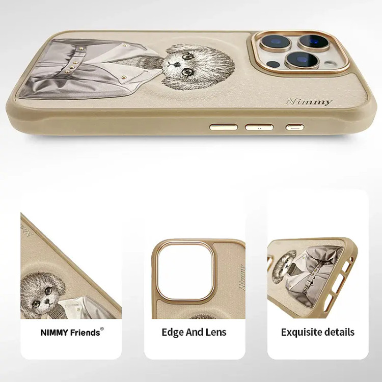 قاب نیمی Nimmy Embroidery Magnetic Case Iphone (GN260)
