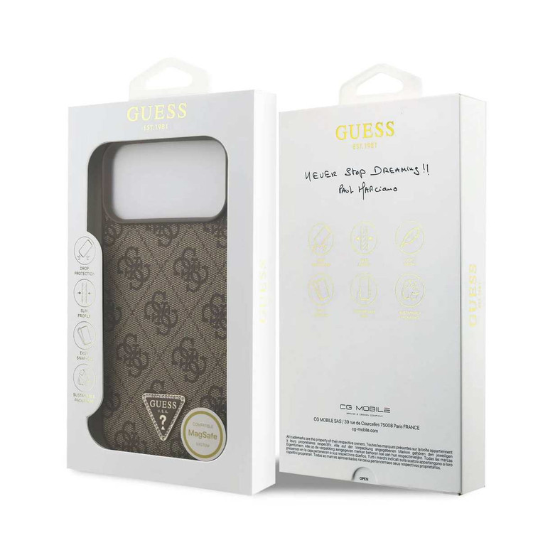 قاب Guess magsafe New 4G Triangle Case For Iphone (GN267)