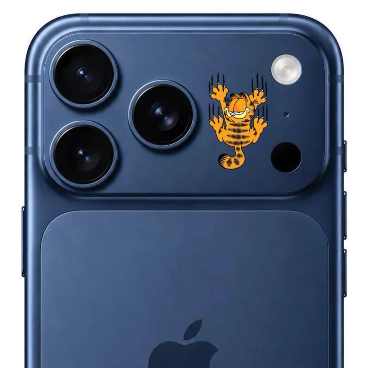 محافظ دور لنز طرح گارفیلد بلو Blueo Invisible Shock-Resistant Lens Protection (GN270)