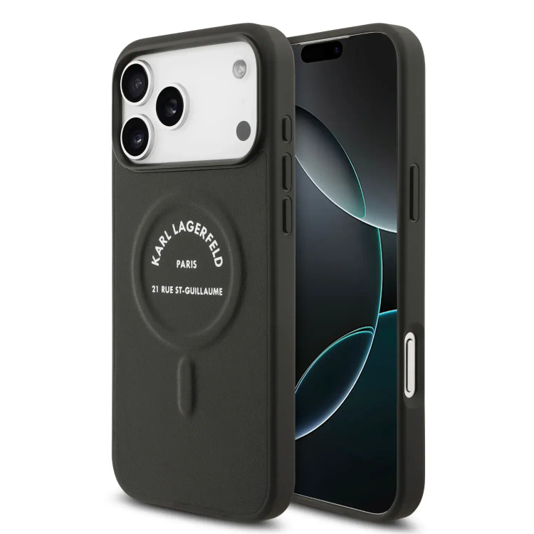 قاب کارل لاگرفلد Karl Lagerfeld با مگ سیف Iphone سری 17 & 18 (GN276)