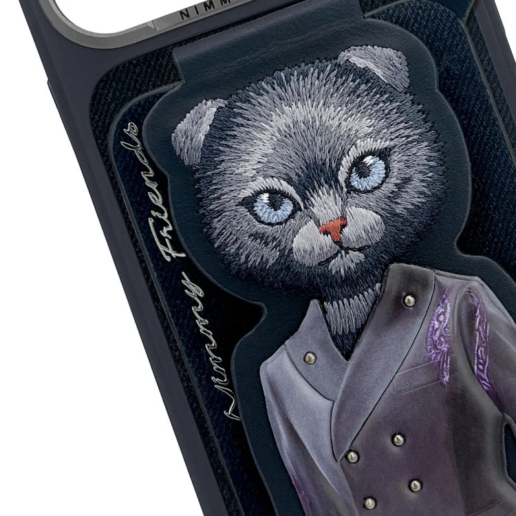 قاب و استند جاکارتی دار نیمی Nimmy Fashion Cute Pet Case With Magnetic Stand سری 17 (GN279)