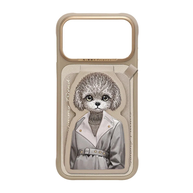 قاب و استند جاکارتی دار نیمی Nimmy Fashion Cute Pet Case With Magnetic Stand سری 17 (GN279)