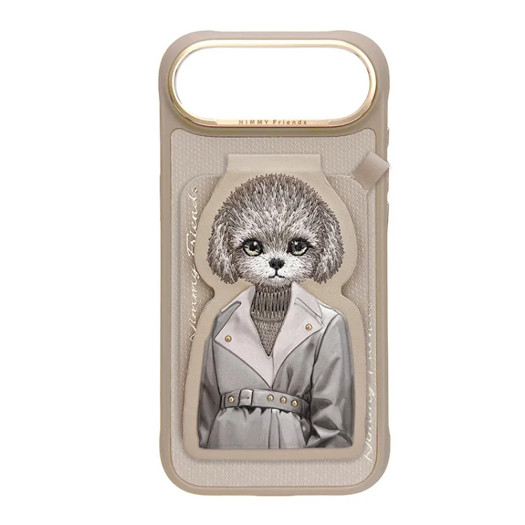 قاب و استند جاکارتی دار نیمی Nimmy Fashion Cute Pet Case With Magnetic Stand سری 17 (GN279)