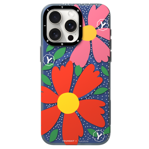 قاب Youngkit یانگ کیت Red Sunshine Flowery Smile Magsafe Series iphone (GN284)