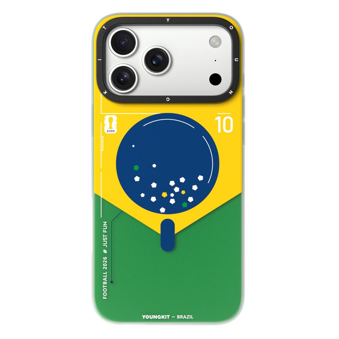 قاب جام جهانی فوتبال Brazil برزیل یانگ کیت آیفون (GN302)