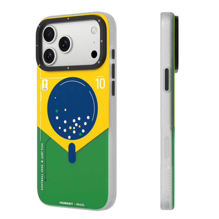 قاب جام جهانی فوتبال Brazil برزیل یانگ کیت آیفون (GN302)