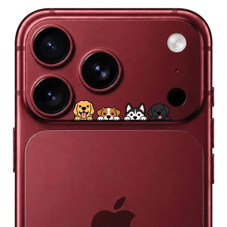 محافظ دور لنز طرح سگ ها بلو Blueo Invisible Shock-Resistant Lens Protection (GN305)