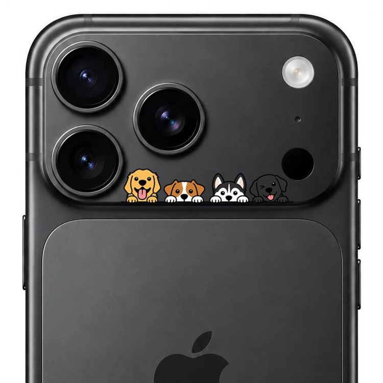 محافظ دور لنز طرح سگ ها بلو Blueo Invisible Shock-Resistant Lens Protection (GN305)