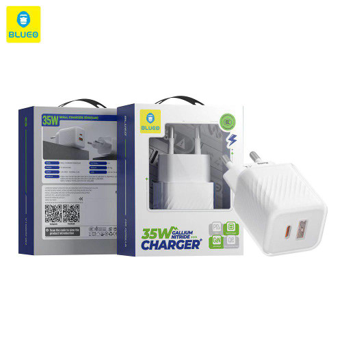 آداپتور بلو Blueo Adaptor 35W Gallium Nitride Charger (GN311)