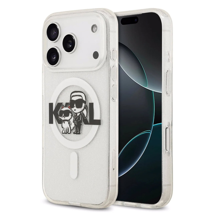 قاب کارل لاگرفلد Karl Lagerfeld شماره 8 سری Iphone 17 (GN313)
