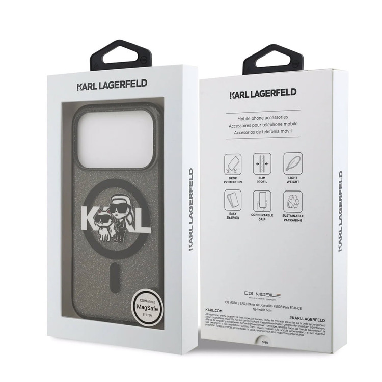 قاب کارل لاگرفلد Karl Lagerfeld شماره 8 سری Iphone 17 (GN313)