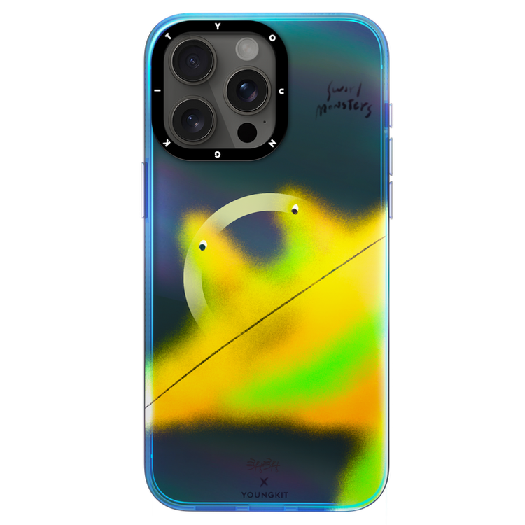 قاب یانگ کیت Youngkit @Bloodyhellbighead Laser Yellow Monster Magsafe Iphone (GN320)