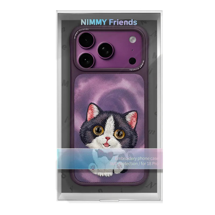 قاب نیمی Nimmy Big Eye Cute Pet Case Series آیفون سری 17 & 18 (GN323)