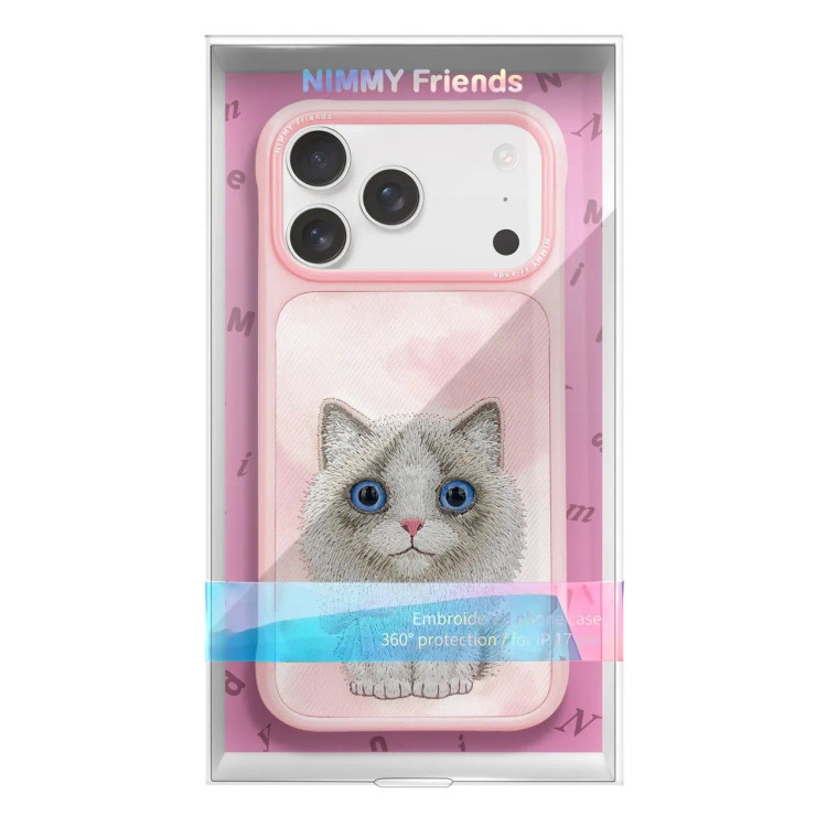 قاب نیمی Nimmy Big Eye Cute Pet Case Series آیفون سری 17 & 18 (GN323)