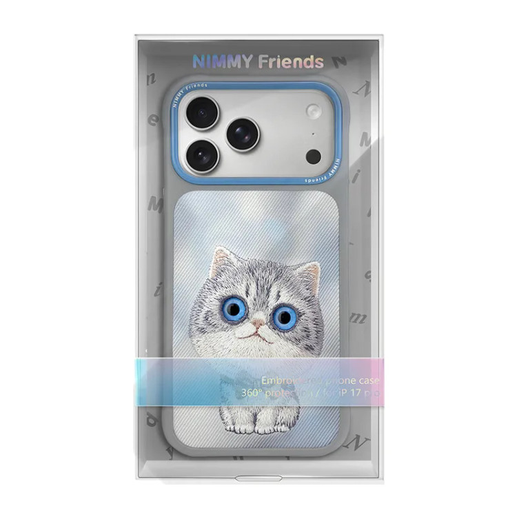 قاب نیمی Nimmy Big Eye Cute Pet Case Series آیفون سری 17 & 18 (GN323)