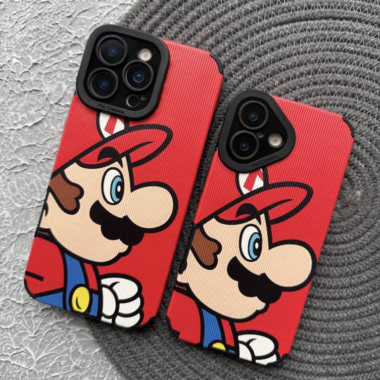 قاب کبریتی سوپر ماریو Super Mario قرمز آیفون (GN325)