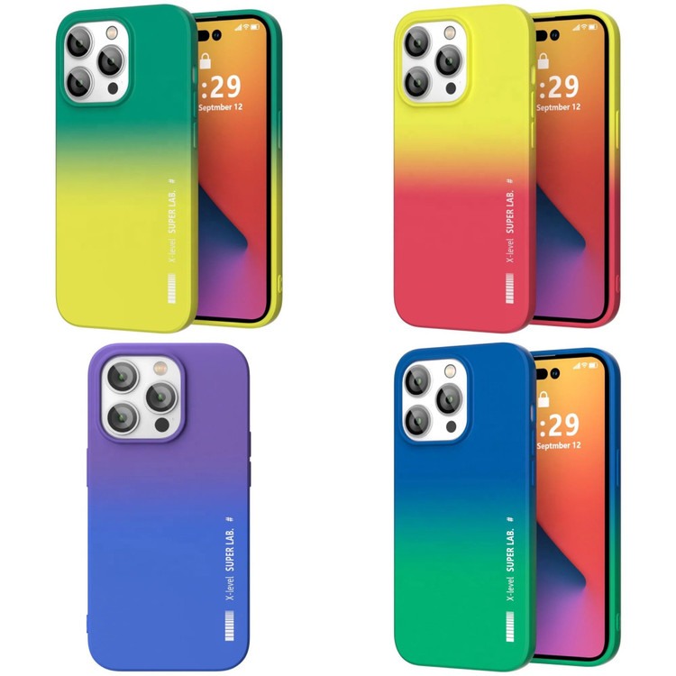 قاب X-level Rainbow ایکس لول آیفون Iphone (GN339)