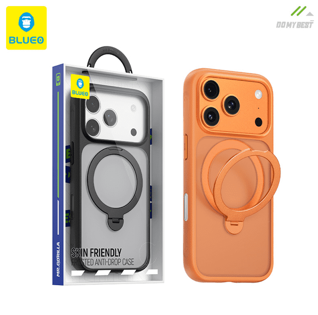 قاب بلو Blueo Skin Friendly Frosted Anti-drop Case Ring Stand 360° (GN342)