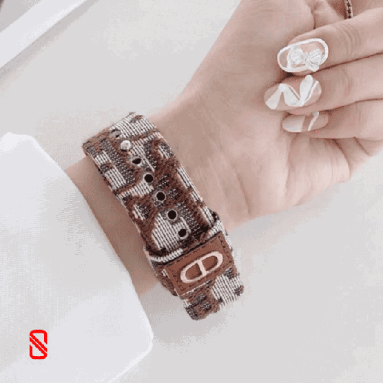 بند اپل واچ چرم Dior دیور 2025 (GN347)