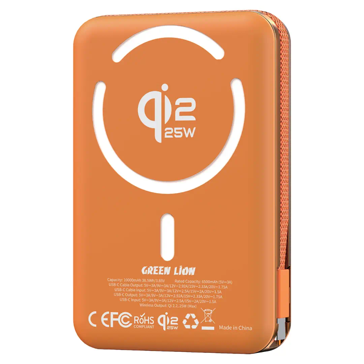 پاور بانک گرین لاین Green Lion Wellington 10000mAh Power Bank (GN355)