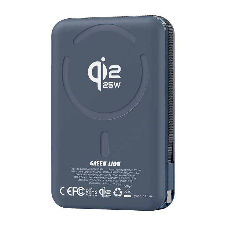 پاور بانک گرین لاین Green Lion Wellington 10000mAh Power Bank (GN355)