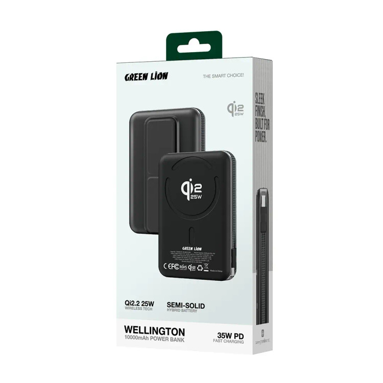 پاور بانک گرین لاین Green Lion Wellington 10000mAh Power Bank (GN355)