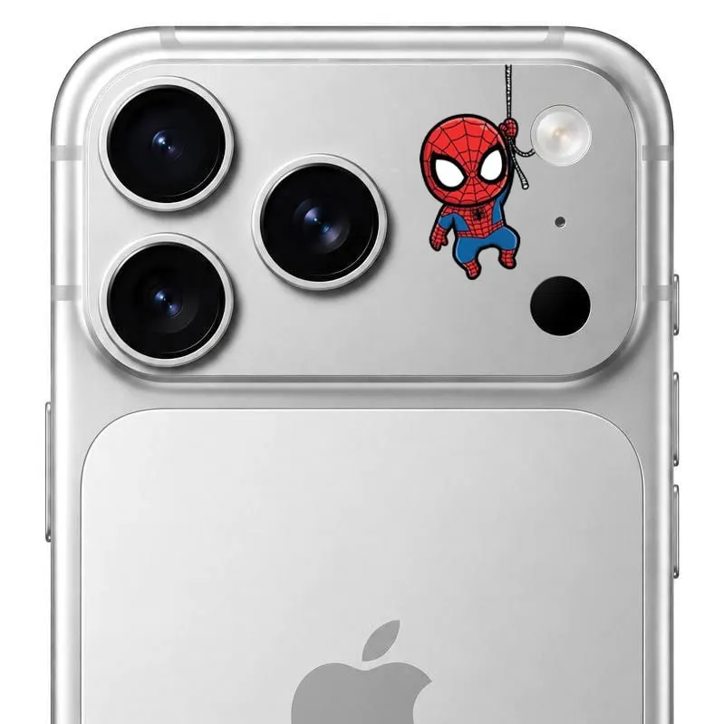 محافظ دور لنز طرح Spider Man مرد عنکبوتی بلو Blueo Invisible Shock-Resistant Lens Protection (GN359)