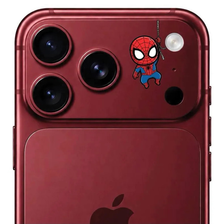 محافظ دور لنز طرح Spider Man مرد عنکبوتی بلو Blueo Invisible Shock-Resistant Lens Protection (GN359)