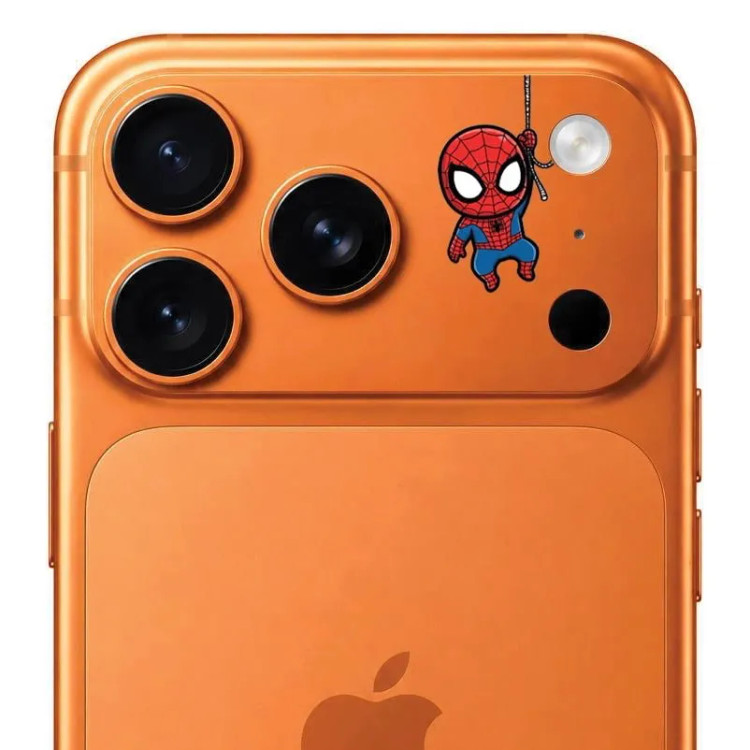 محافظ دور لنز طرح Spider Man مرد عنکبوتی بلو Blueo Invisible Shock-Resistant Lens Protection (GN359)