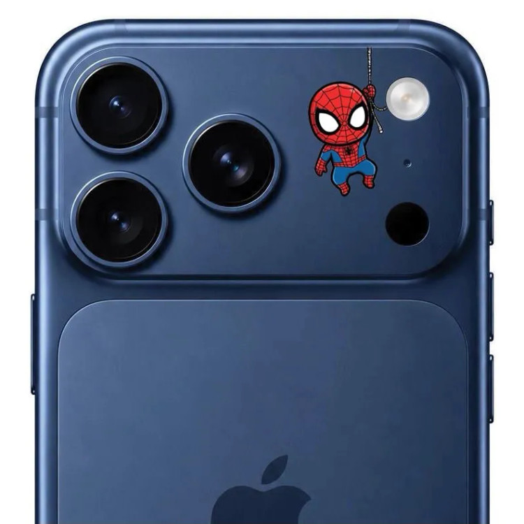 محافظ دور لنز طرح Spider Man مرد عنکبوتی بلو Blueo Invisible Shock-Resistant Lens Protection (GN359)