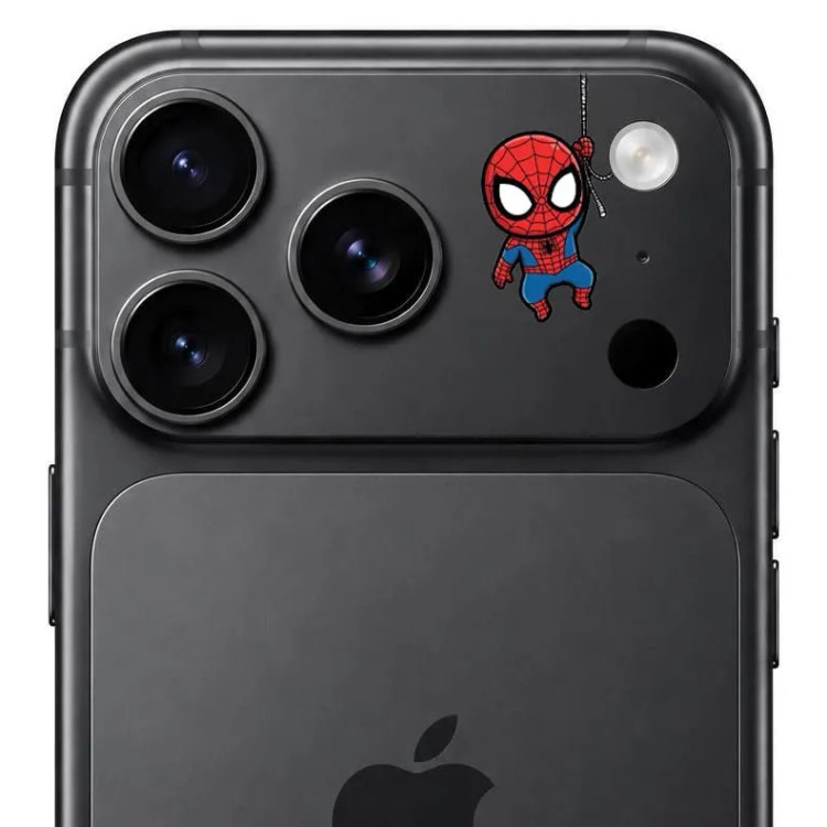 محافظ دور لنز طرح Spider Man مرد عنکبوتی بلو Blueo Invisible Shock-Resistant Lens Protection (GN359)