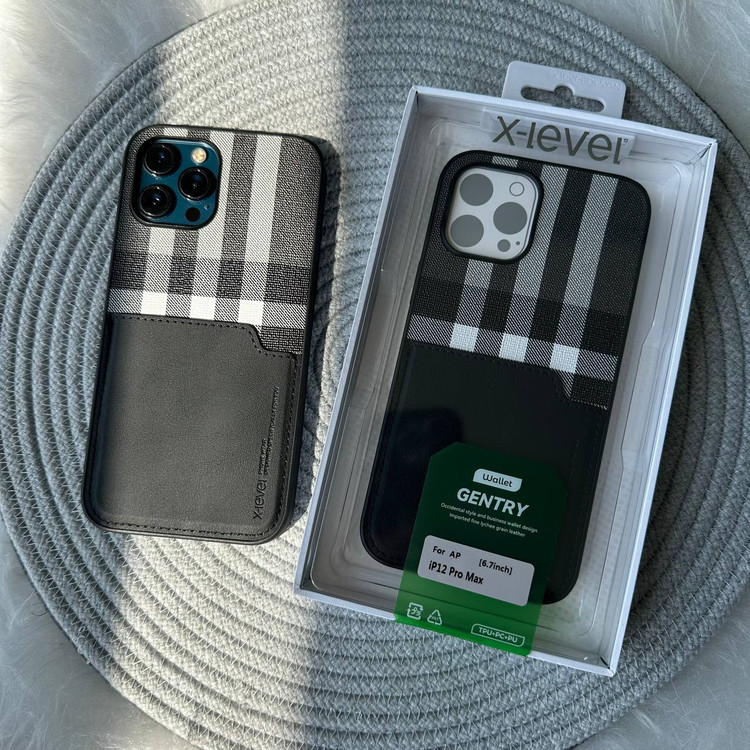 قاب X-level Gentry Wallet ایکس لول جنتری والت آیفون Iphone (GN365)
