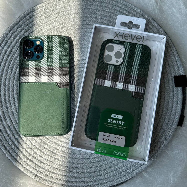 قاب X-level Gentry Wallet ایکس لول جنتری والت آیفون Iphone (GN365)