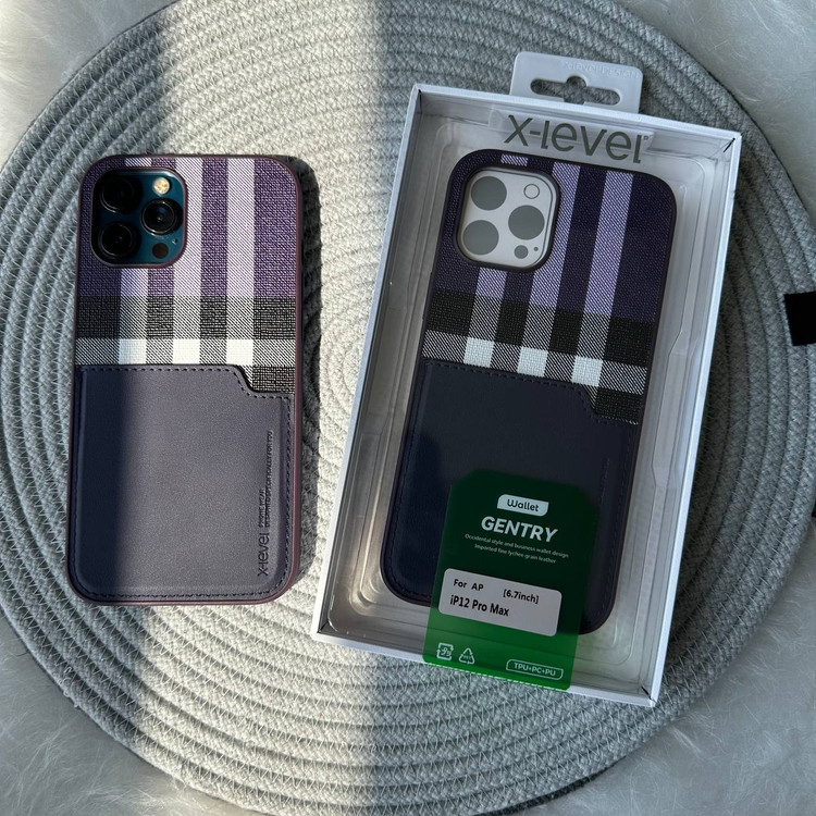 قاب X-level Gentry Wallet ایکس لول جنتری والت آیفون Iphone (GN365)
