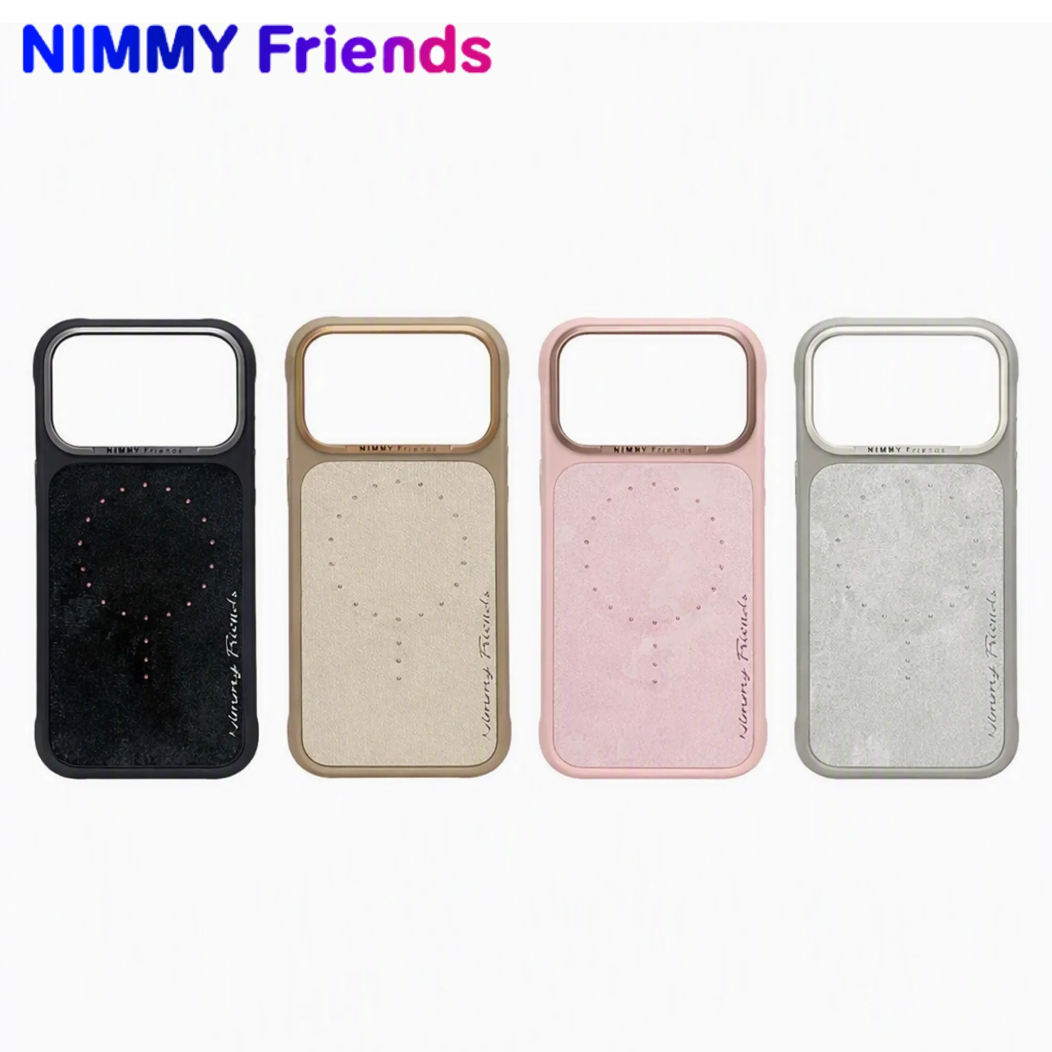 قاب نیمی مگ سیف نگین دار Nimmy Magsafe Negini Series سری 17 (GN376)