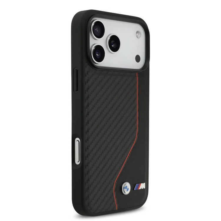 قاب BMW بی ام دبلیو راه راه با خط اریب قرمز Iphone سری 17 (GN381)