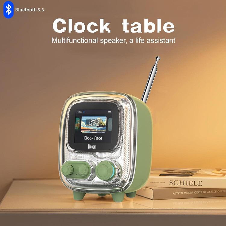 آلبوم عکس و اسپیکر بلوتوثی دیووم Divoom Tiivoo-2 FM Radyolu Mini Bluetooth (GN398)