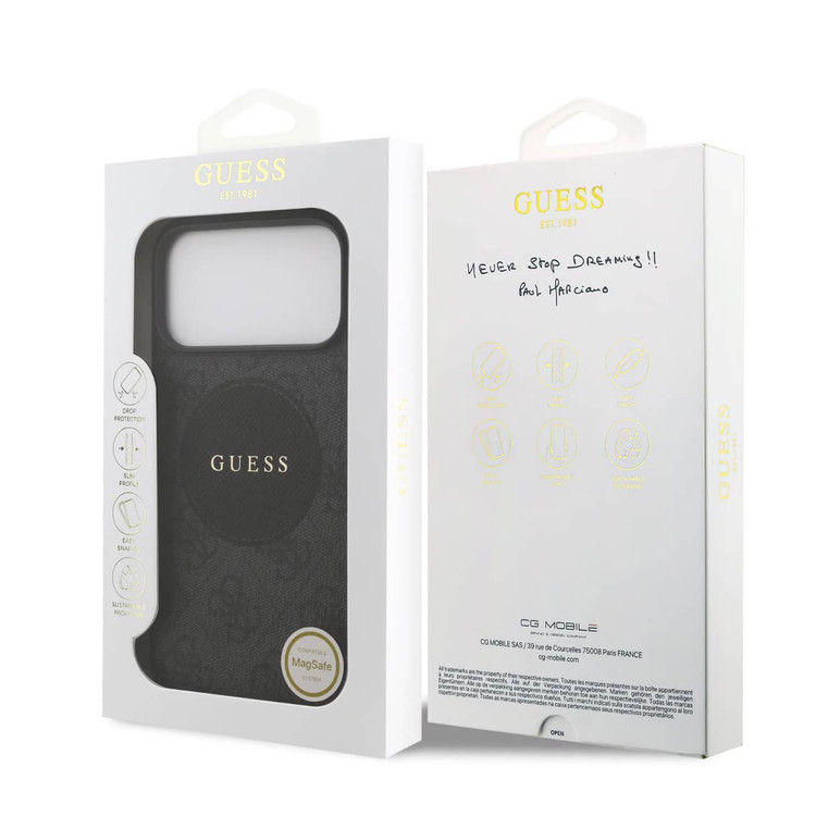 قاب Magsafe Guess گس مگ سیف دار رنگی Iphone سری 17 (GN400)