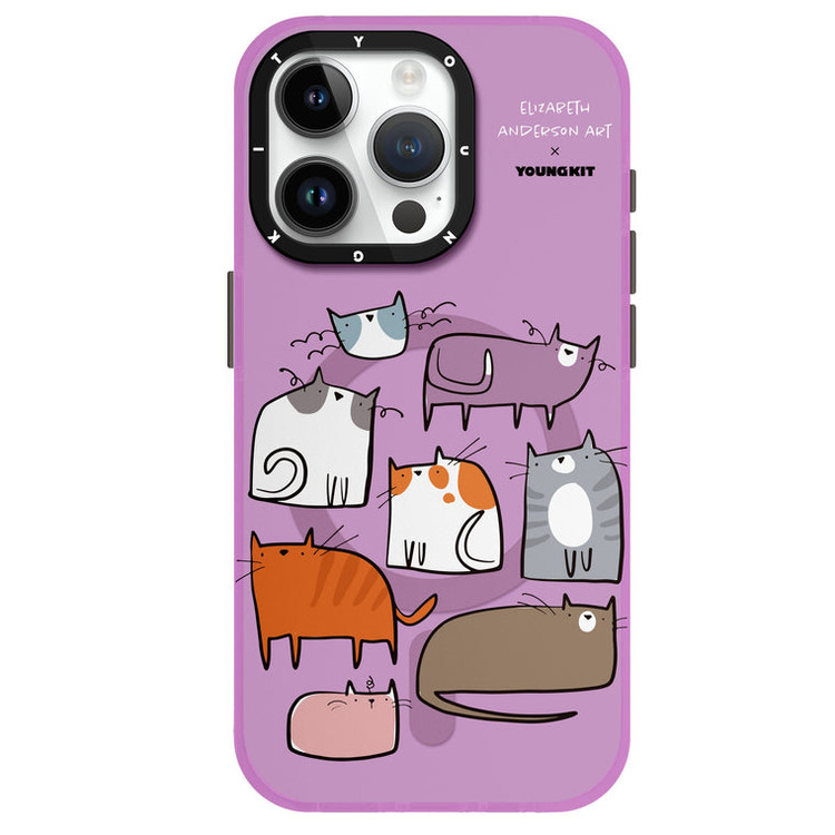 قاب Youngkit یانگ کیت Elizabeth Anderson Art Magsafe Series Iphone (GN402)