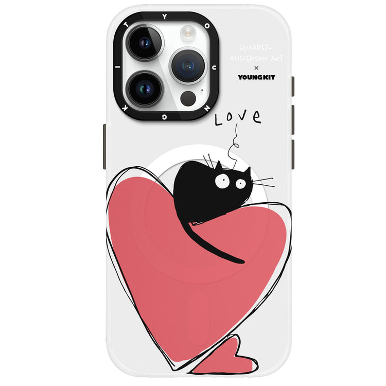 قاب Youngkit یانگ کیت Elizabeth Anderson Art Magsafe Series Iphone (GN402)